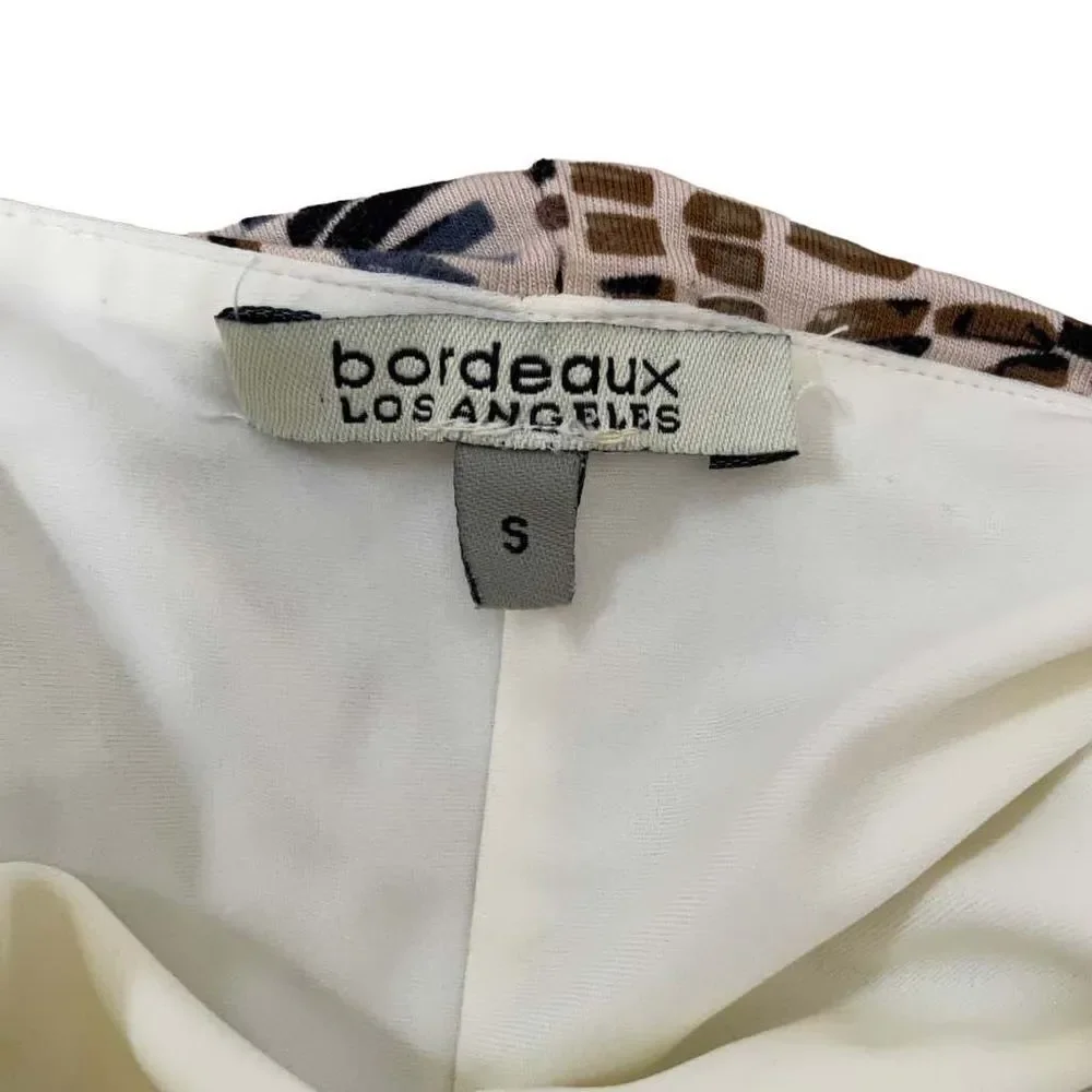 VTG Bordeaux Los Angeles Maxi Dress S‎